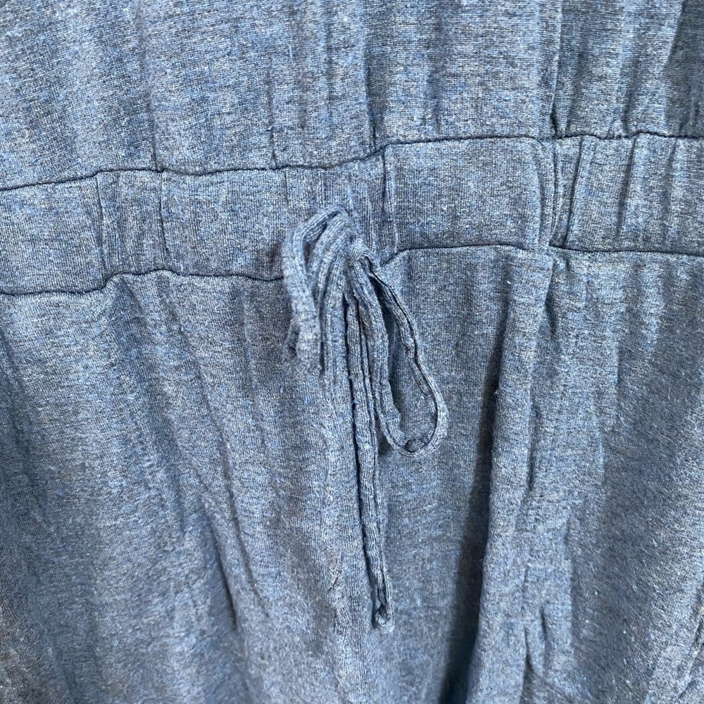 32 Degrees Cool Blue Jersey Knit Drawstring Waist T Shirt Dress Women's Size S - Picture 7 of 8